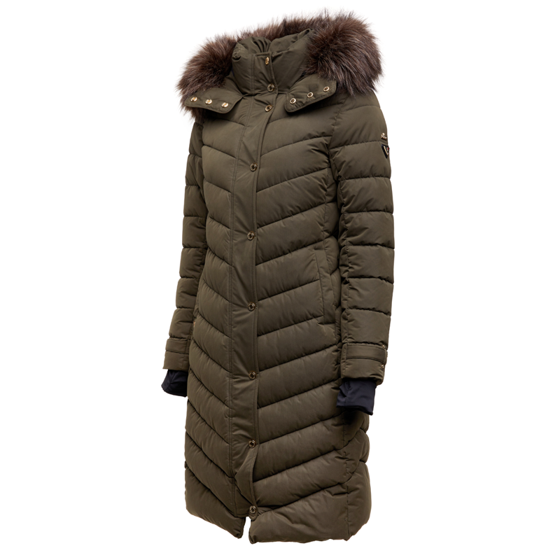Holland Cooper Chamonix Coat - Khaki-7